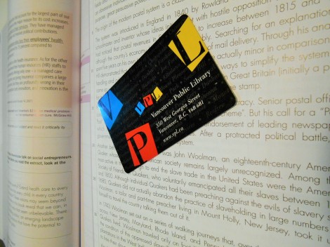 Vancouver Library Card